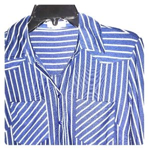 A'gaci pinstripe shirt dress